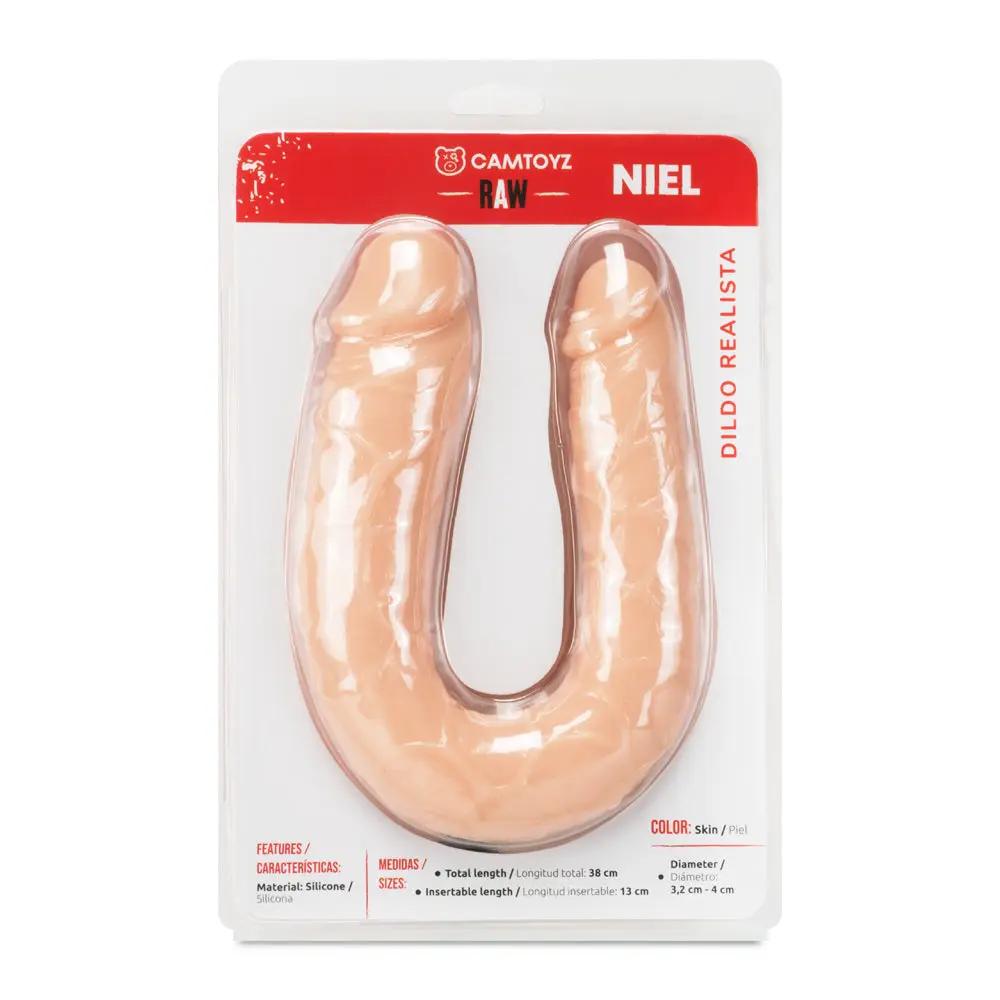 Aparato De Inserción Doble De Silicona 38 Cm Con Dos Diámetros by lamoresex